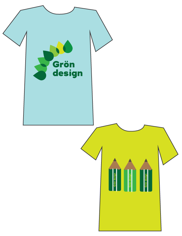 T-shirt grön